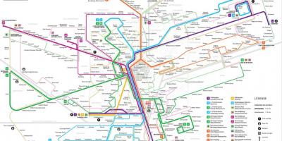 Kart Lüksemburq metro